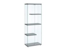 Ice Display Cabinet in Grey and Clear