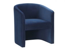 Iris Accent Chair in Indigo