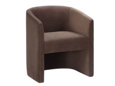 Iris Accent Chair in Cocoa