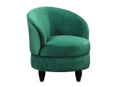 Sophia Swivel Accent Chair in Green