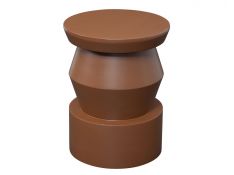 Allen Side Table in Natural Terracotta