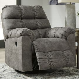 Acieona slate store swivel rocker recliner