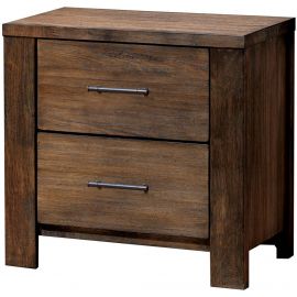 Acme Louis Phillipe III 2-Drawer Nightstand in Black 19503