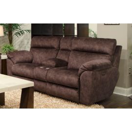 Catnapper sedona power reclining online sofa with power lumbar