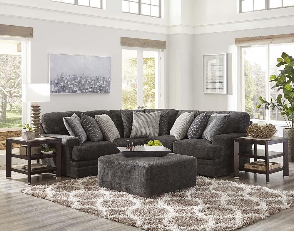 Jackson Furniture Mammoth Sectional Set in Smoke