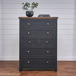 Stormy Ridge Chest In Chicory And Slate Black