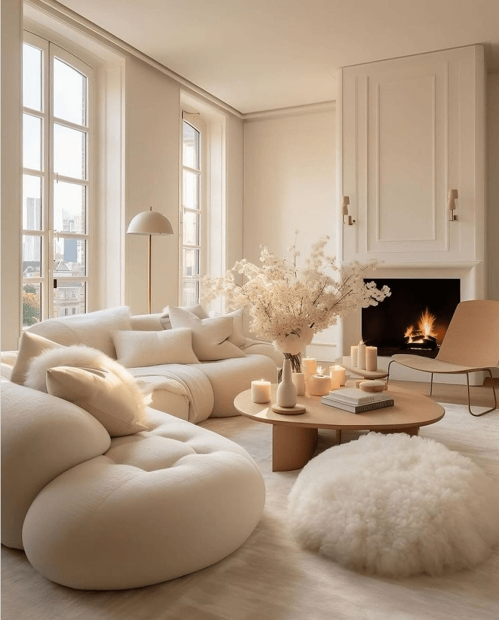 Cozy living room discount chairs