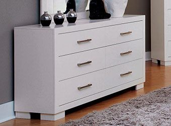 6-drawer Dresser in White