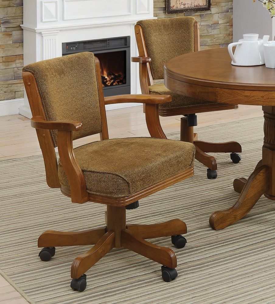 Mitchell Upholstered Game Chair