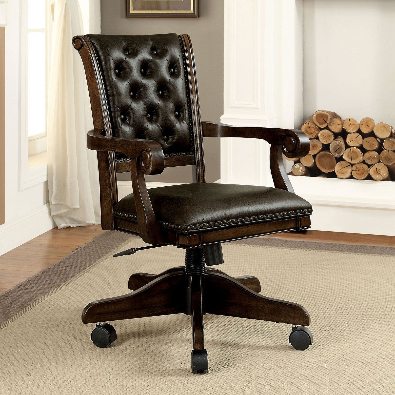 Kalia Height Adjustable Arm Chair