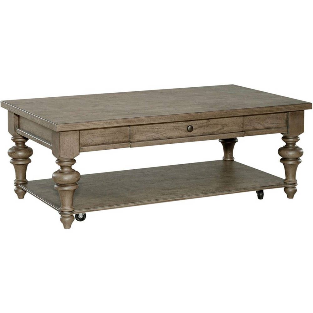 Americana Farmhouse Rectangular Cocktail Table - Liberty Furniture - Local Furniture Outlet