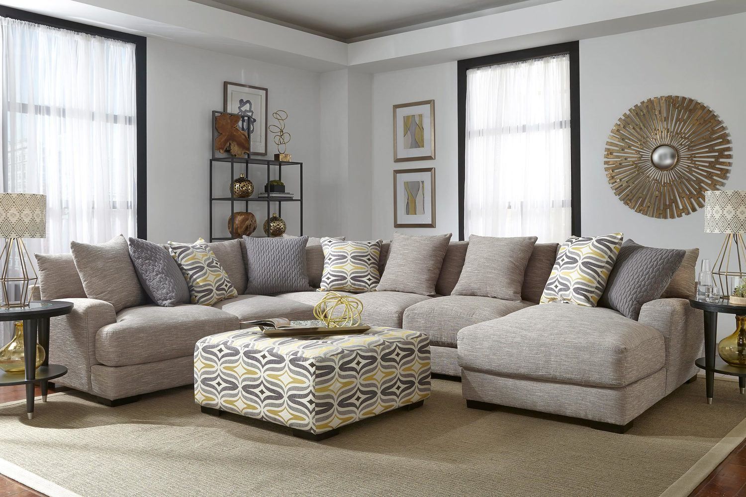 Barton 4 Piece Sectional - Franklin Furniture - Local Furniture Outlet