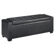 Black Storage Benches