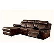 Brown Reclining Sectional