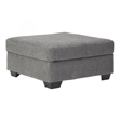 Charcoal Gray Ottomans