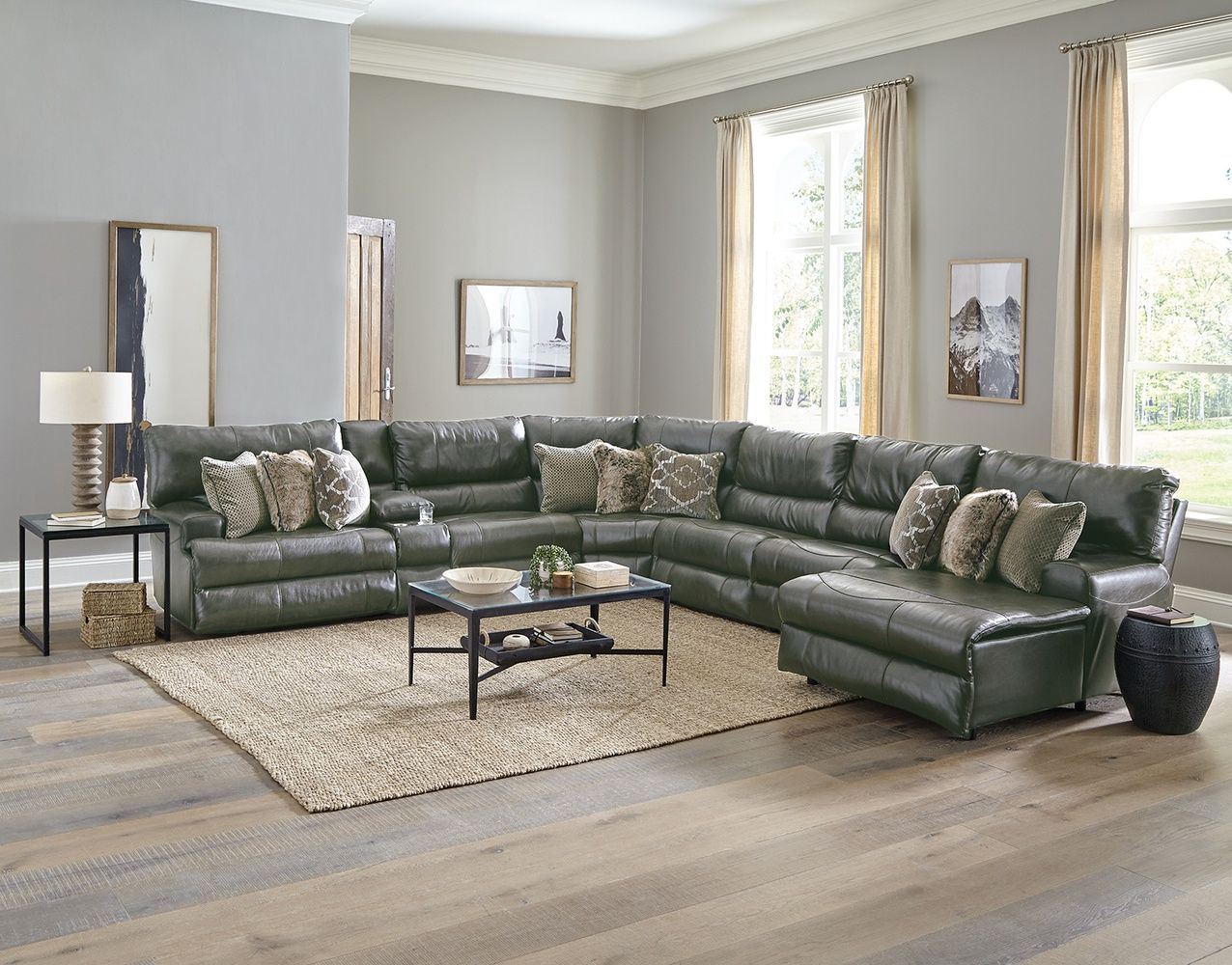 Como 7-Piece Modular Sectional - Catnapper - Local Furniture Outlet