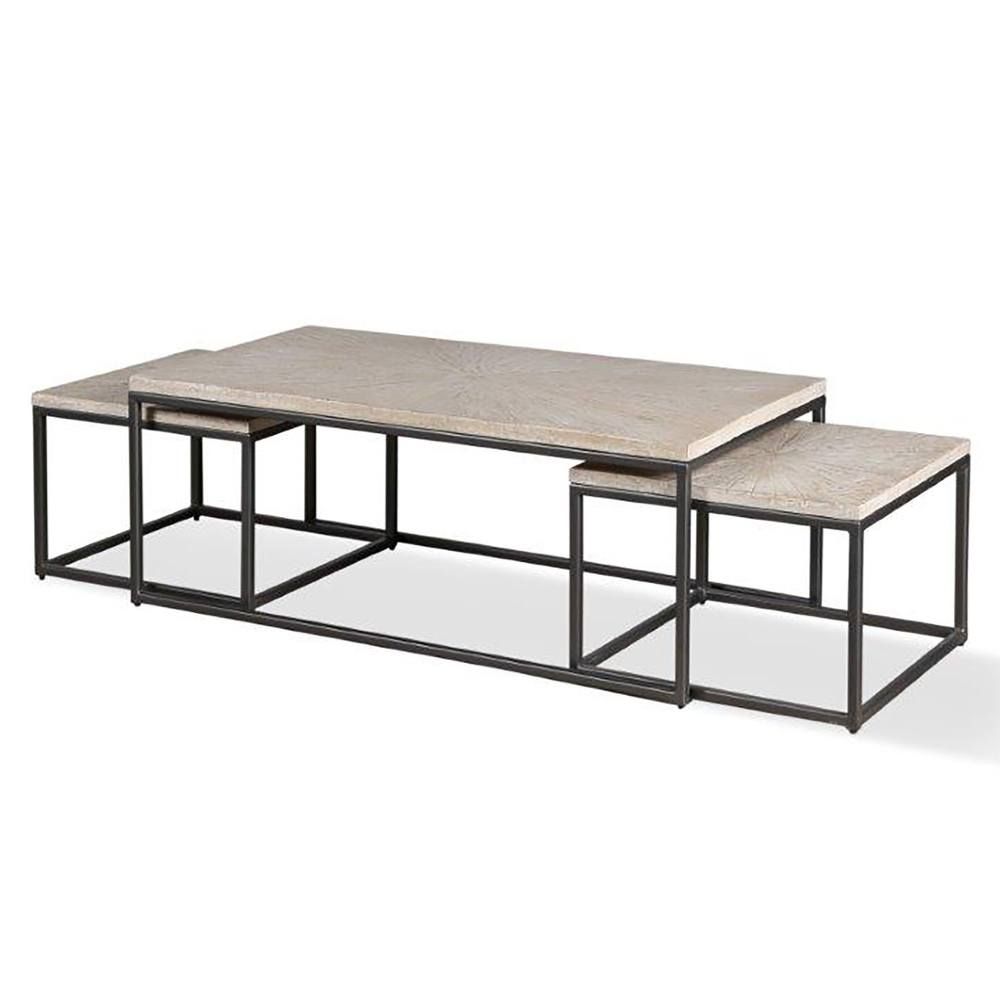 Crossings Monaco Rectangular Nesting Cocktail Table - Parker House - Local Furniture Outlet