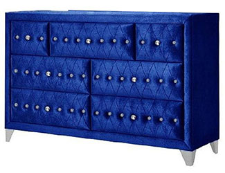 Dante Dresser In Blue By Acme Furniture - Local Furniture Outlet