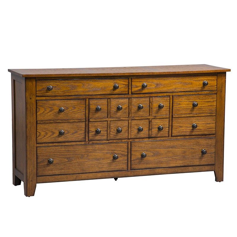 Grandpas Cabin 7 Drawer Dresser - Liberty Furniture - Local Furniture Outlet