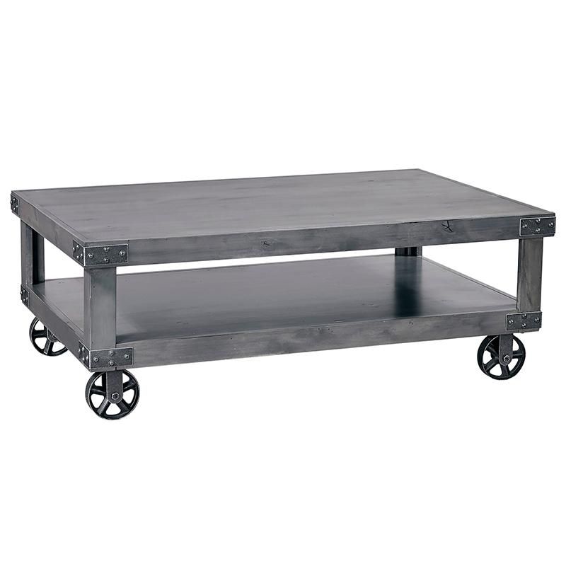 Industrial Cocktail Table - Aspen Home Furniture - Local Furniture Outlet