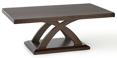 Jocelyn Cocktail Table In Espresso Cherry - Local Furniture Outlet