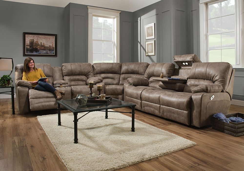 Legacy Reclining Sectional - Franklin Furniture - Local Furniture Outlet