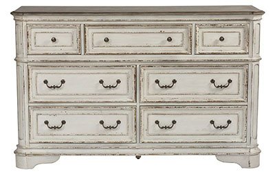 Liberty Furniture Magnolia Manor 7 Drawer Dresser - Local Furniture Outlet