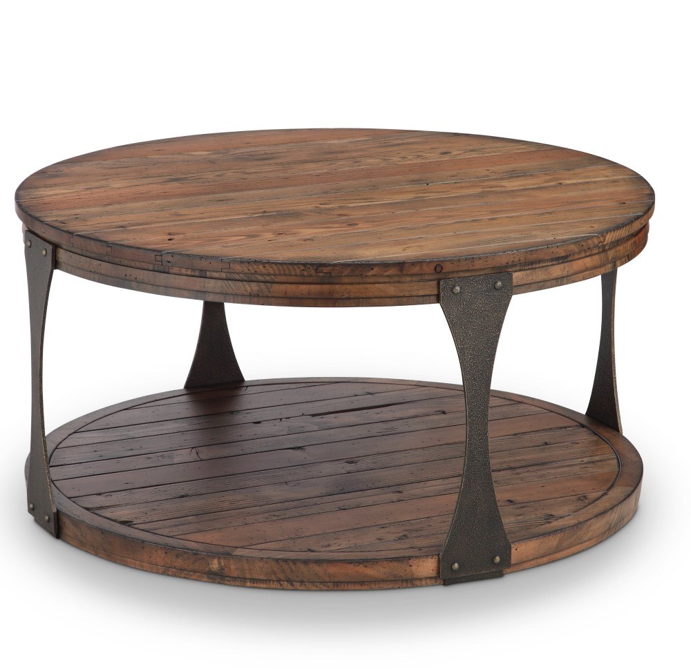 Montgomery Round Cocktail Table - Magnussen Home - Local Furniture Outlet