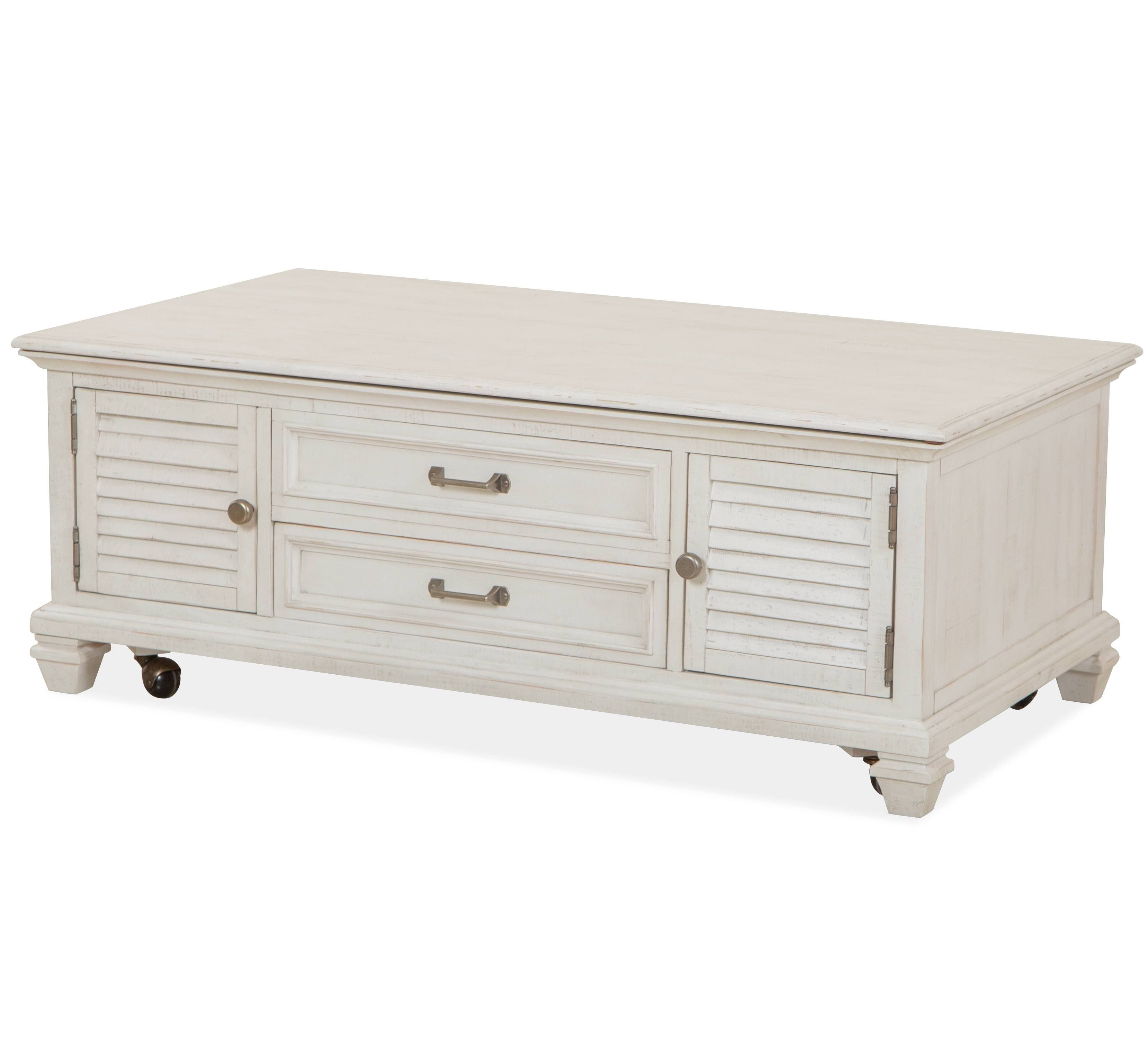 Newport Lift Top Storage Cocktail Table - Magnussen Home - Local Furniture Outlet