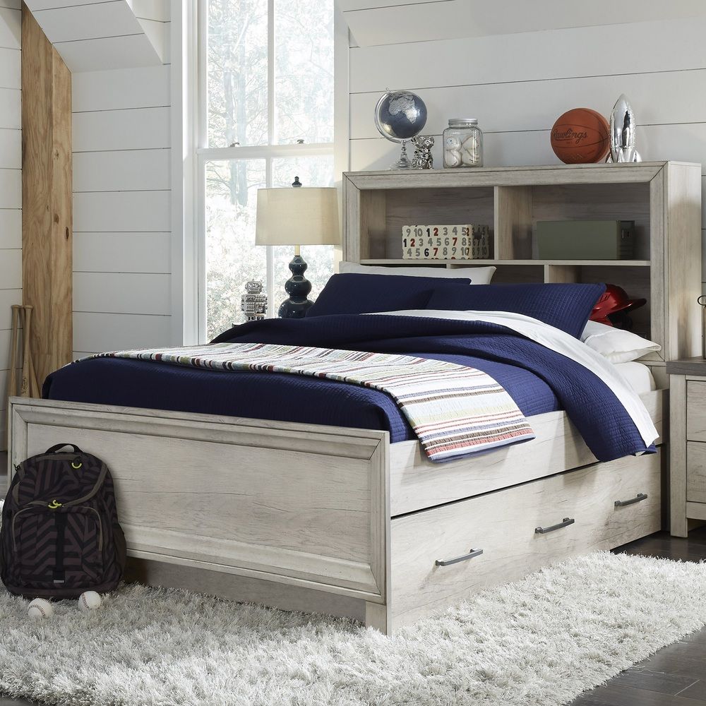 Riverwood Twin Bookcase Bed - Samuel Lawrence - Local Furniture Outlet