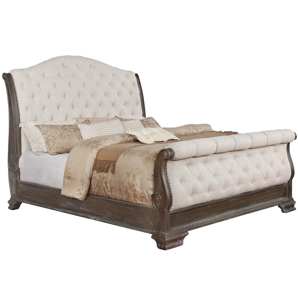 Sheffield King Sleigh Bed - Local Furniture Outlet