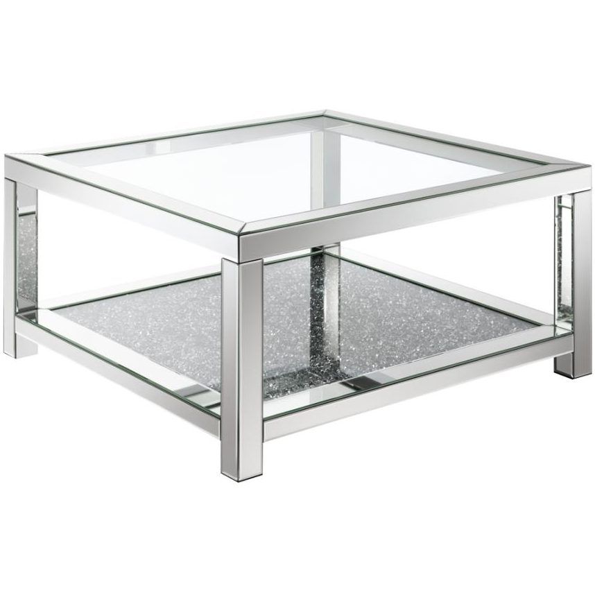 Square Coffee Table - Coaster Furniture - Local Furniture Outlet