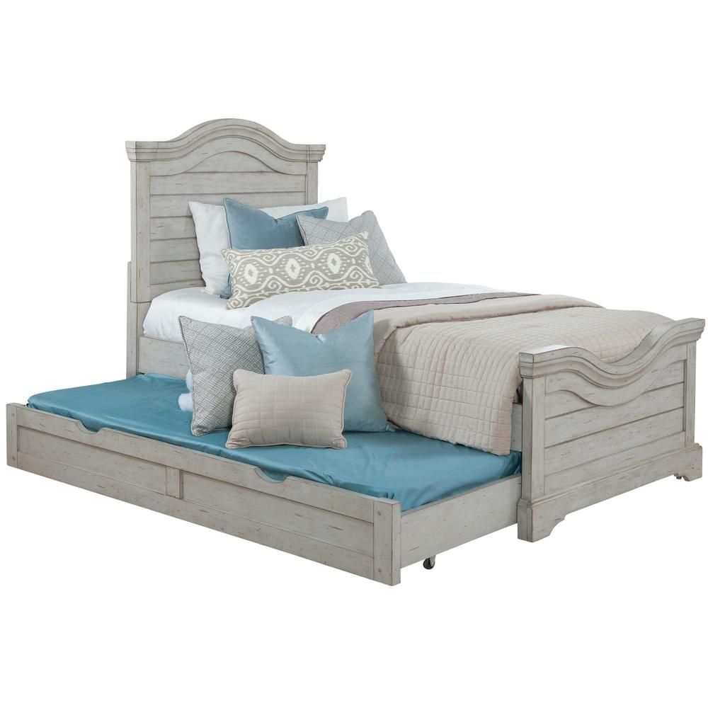 Stonebrook Twin Bed with Trundle - American Woodcrafters - Local Furniture Outlet