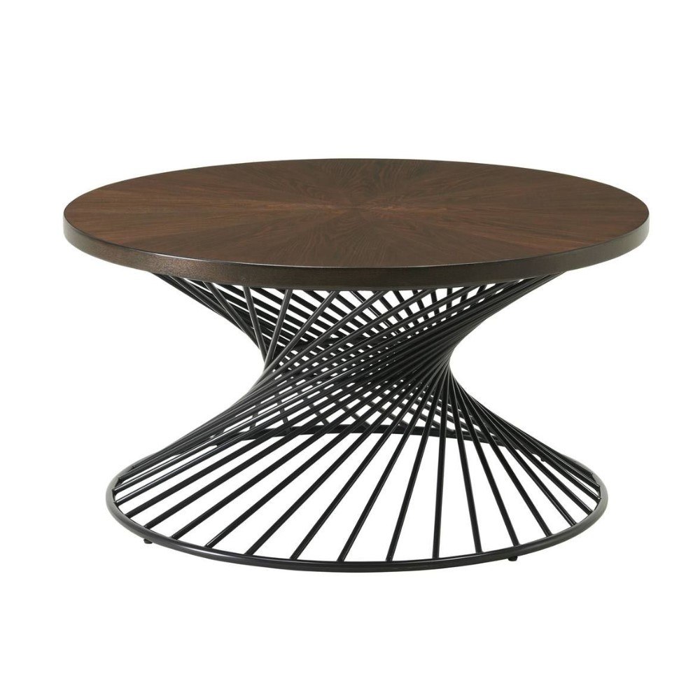 Terri Round Coffee Table - Elements International - Local Furniture Outlet