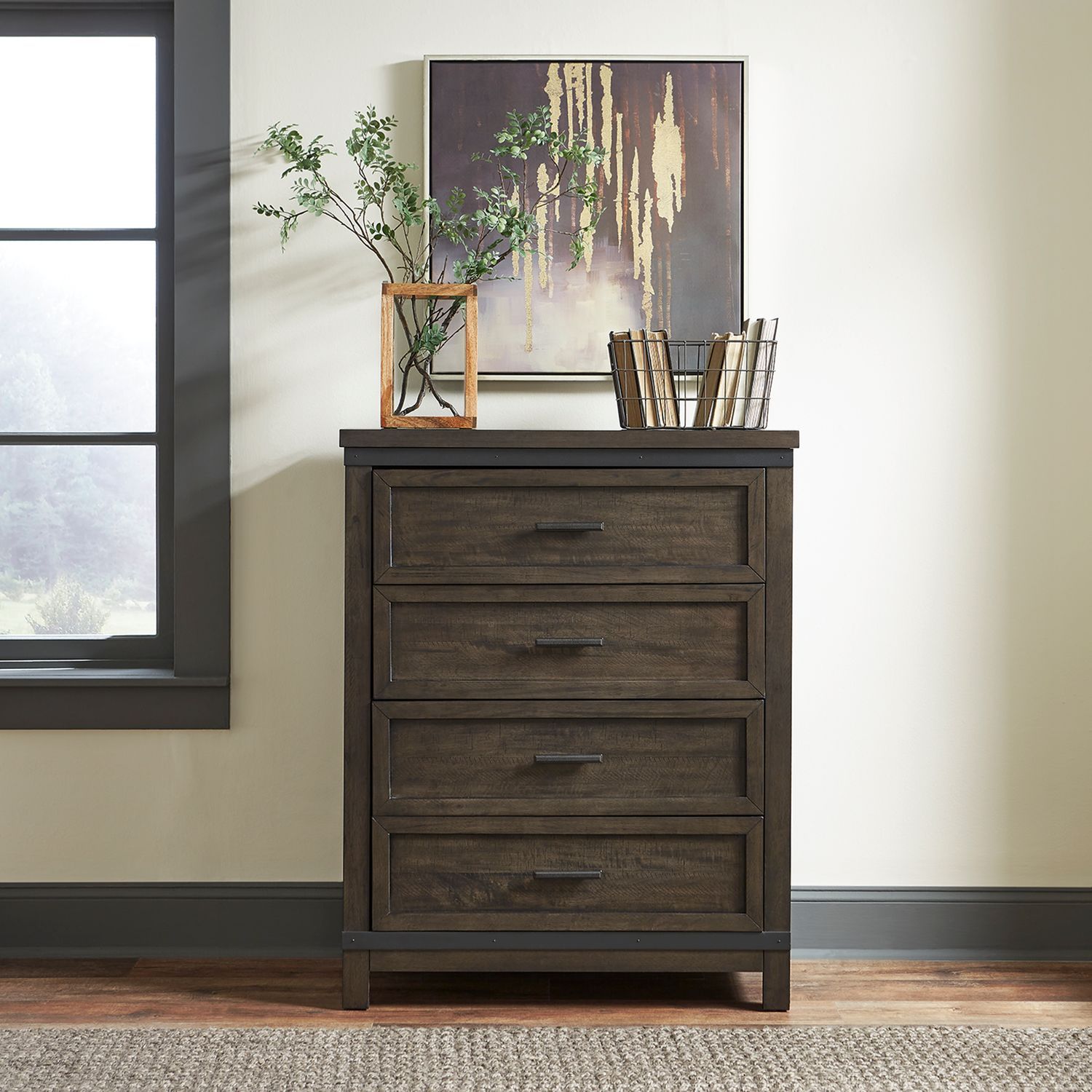 Thornwood Hills Youth 4 Drawer Chest - Liberty Furniture - Local Furniture Outlet