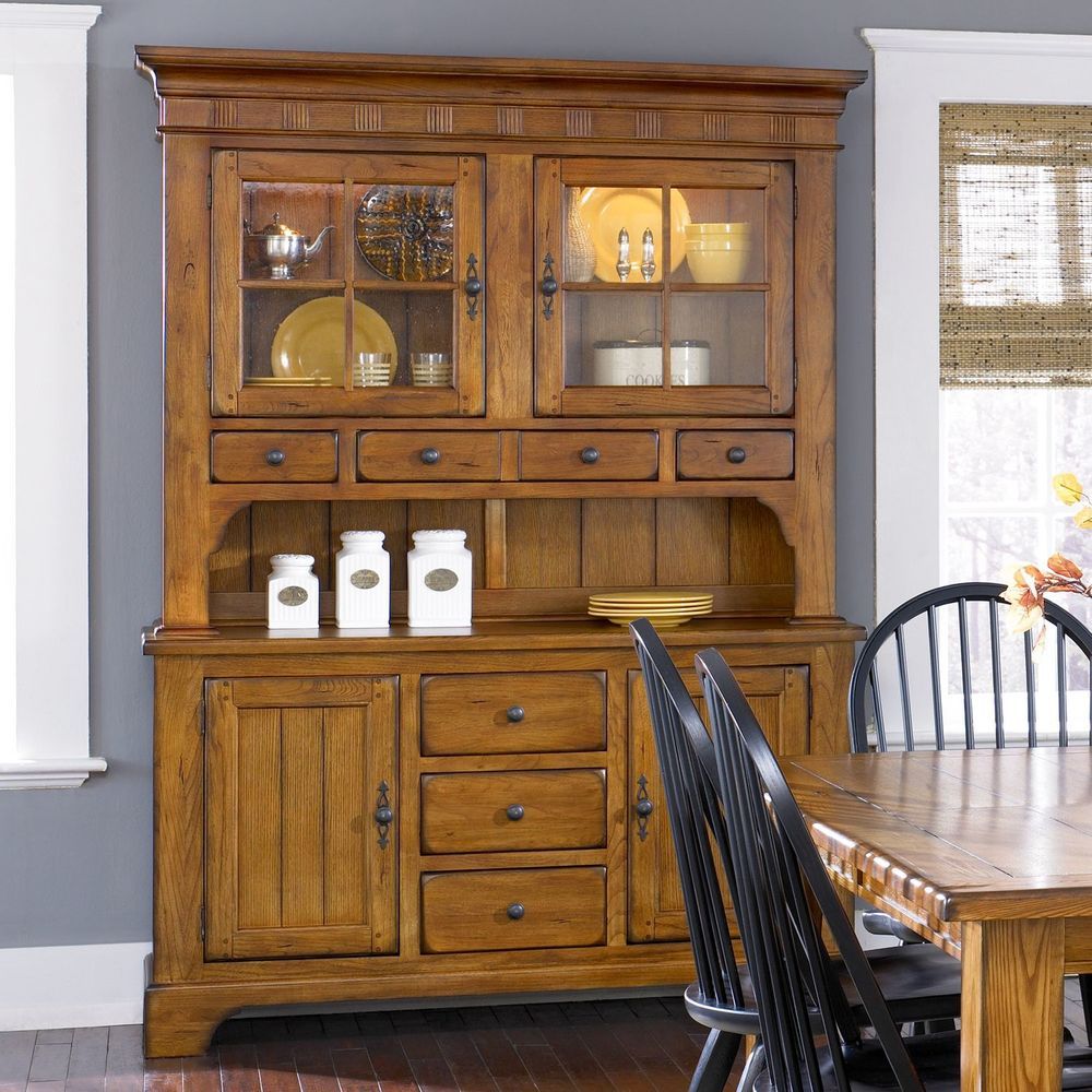 Treasures Buffet with Hutch - Liberty Furniture - Local Furniture Outlet