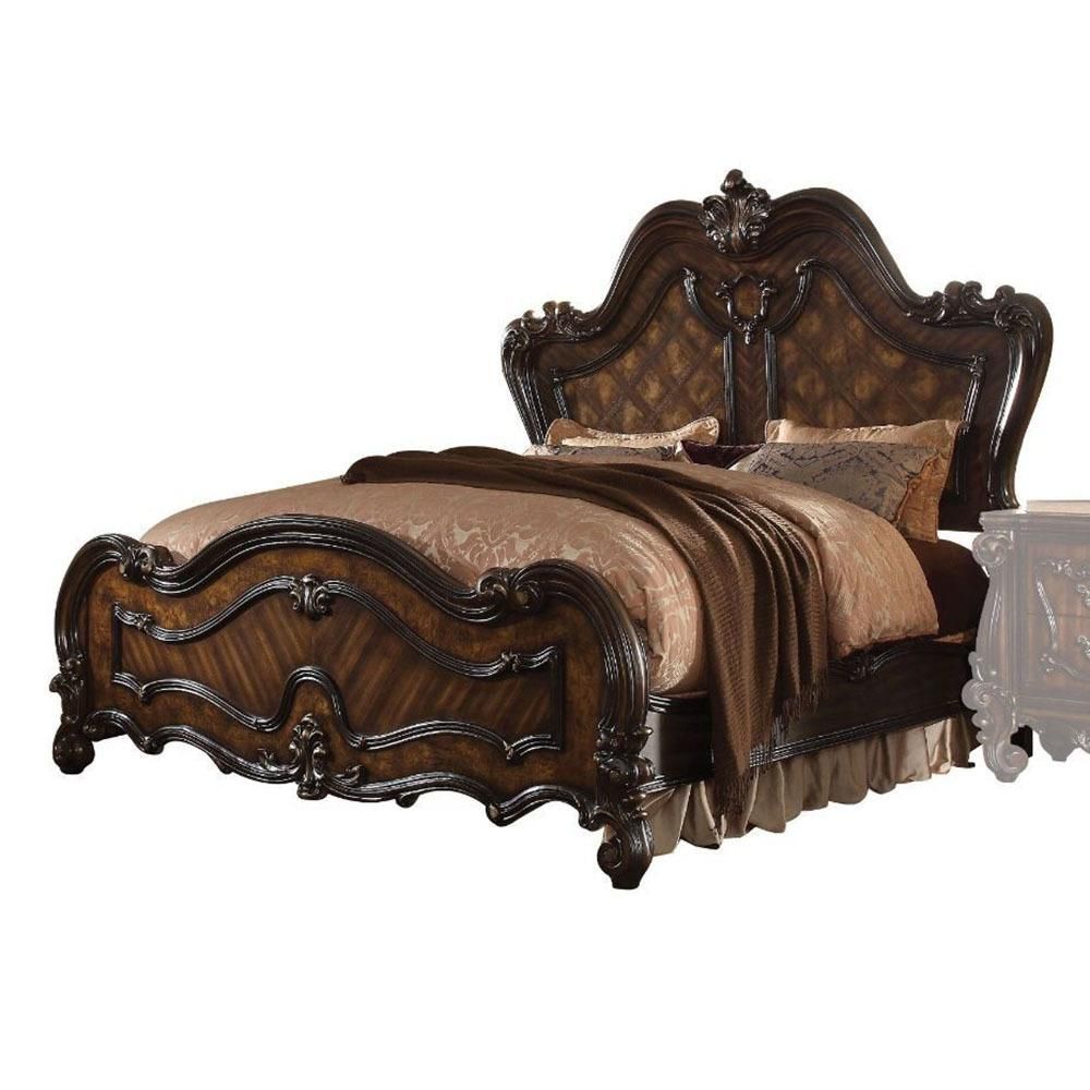 Versailles Queen Panel Bed - Acme Furniture - Local Furniture Outlet