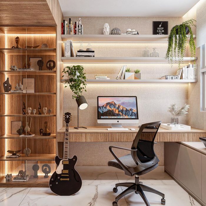 maximizing space in home office