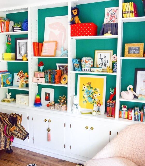 reasons to paint a bookcase