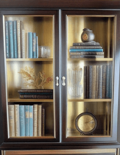 China Cabinet Mini Library | Local Furniture Outlet