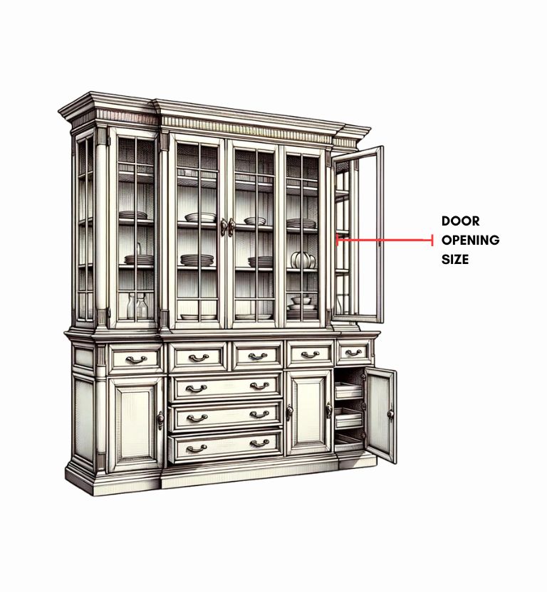 Measuring a China Cabinet | Local Furniture Outlet