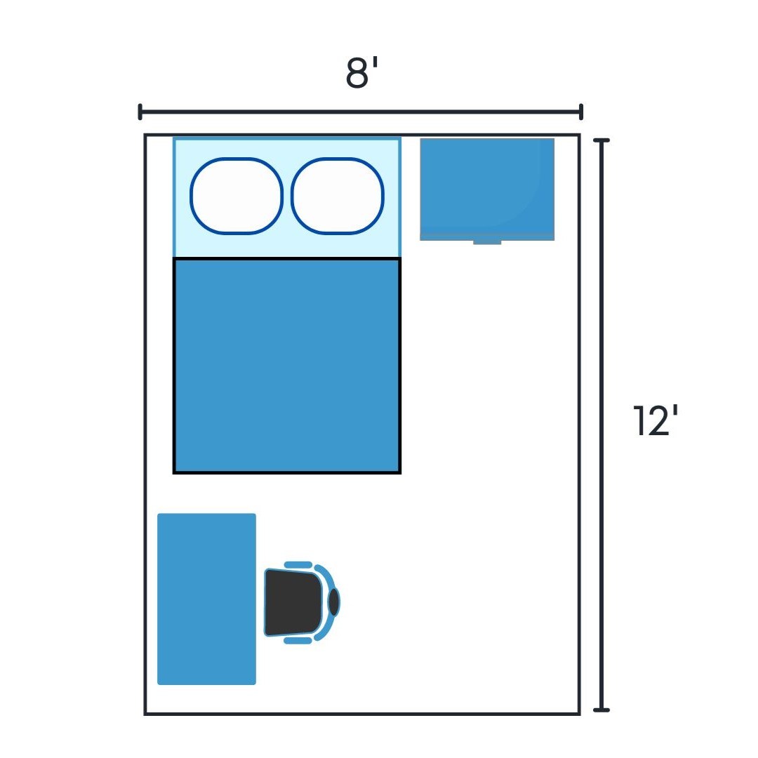 Dorm Room Layout - Local Furniture Outlet