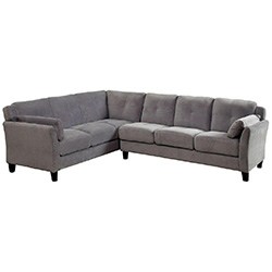 Traditional Purple Chenille Loveseat Furniture of America SM7743-LV Casilda  – buy online on NY Furniture Outlet