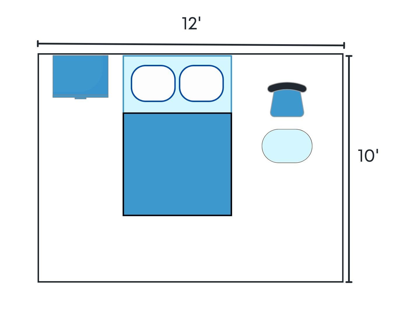 Guest Bedroom Layout - Local Furniture Outlet