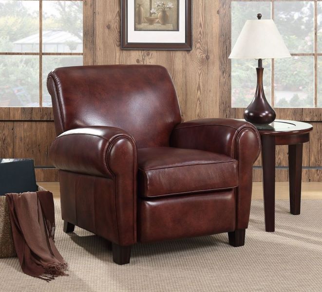 A Leather Recliner