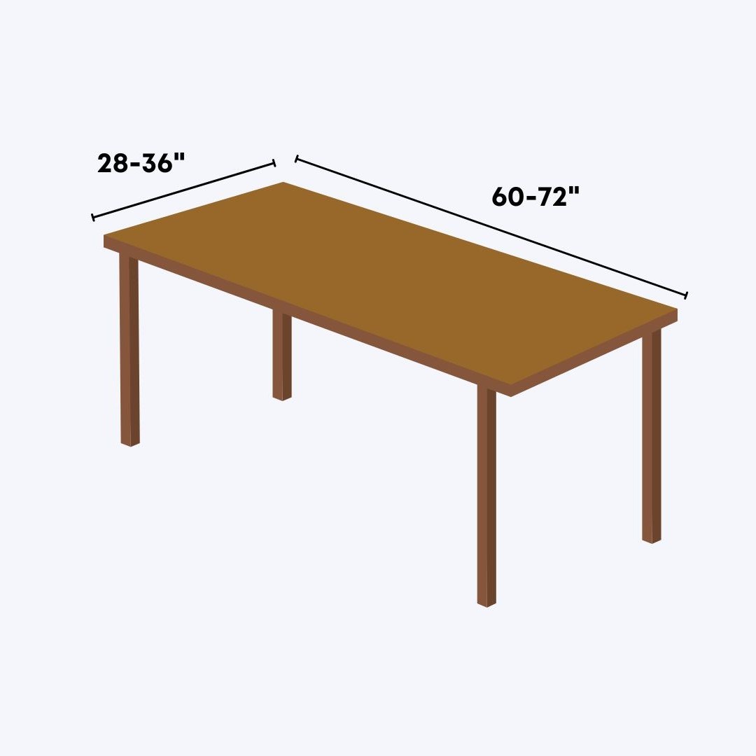 Medium-Size Dining Table Dimensions - Local Furniture Outlet