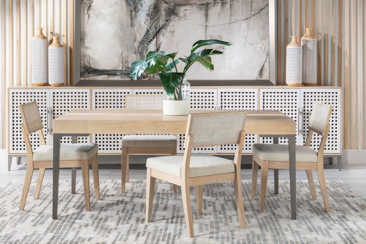 modern farmhouse dining table - Local Furniture Outlet