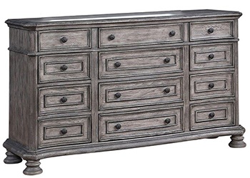 Avalon Lake Way Dresser In Gray Pecan - Local Furniture Outlet