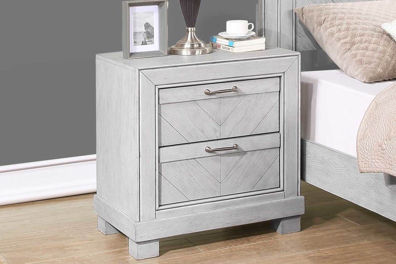 rustic gray nightstands - Local Furniture Outlet