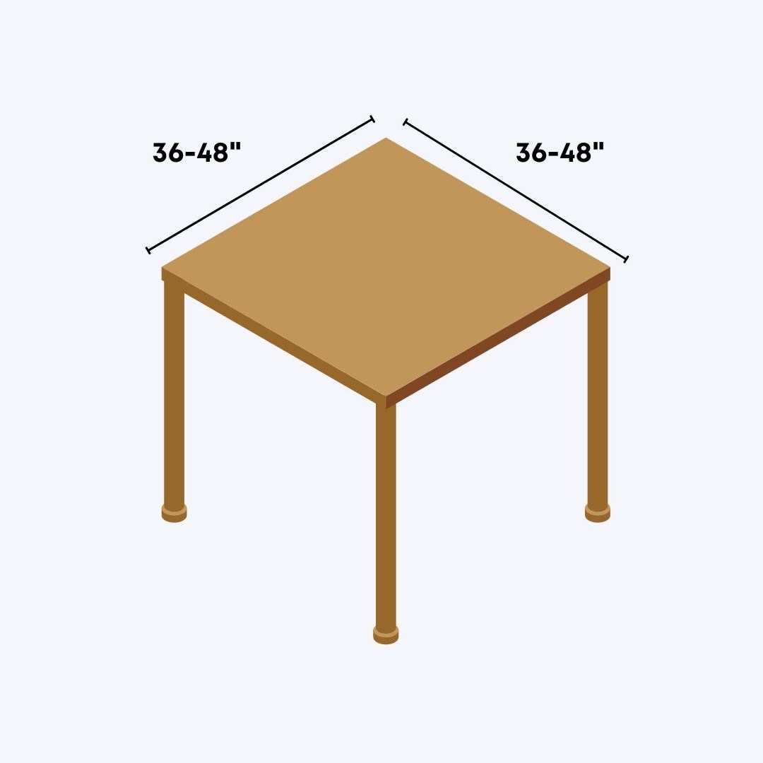 Small Apartment Dining Table Dimensions - Local Furniture Outlet